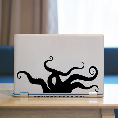 Octopus Laptop Sticker | Ocean Creature Decoration | Laptop Accessory