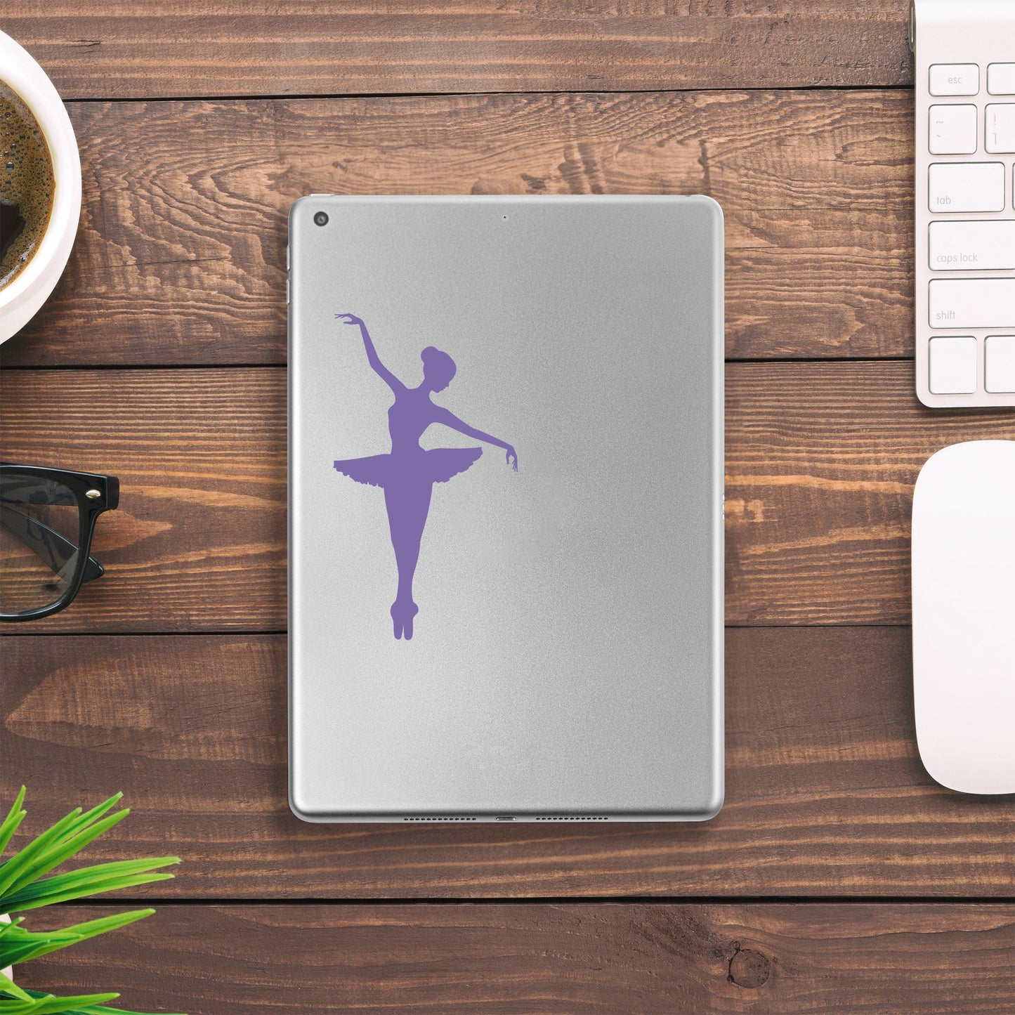 Ballerina Laptop and Tablet Decal | Sticker