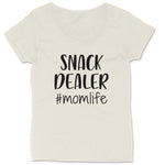 Snack Dealer | Ladies Plus Size T-Shirt | Curvy Collection | Funny T-Shirt | Graphic T-Shirt | Mom Shirt | Mothers Day Gift