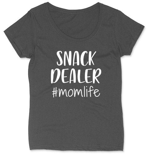 Snack Dealer | Ladies Plus Size T-Shirt | Curvy Collection | Funny T-Shirt | Graphic T-Shirt | Mom Shirt | Mothers Day Gift