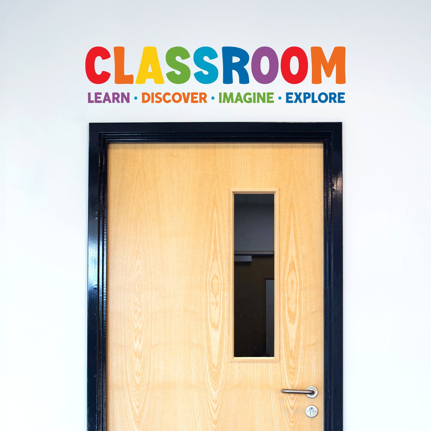 Classroom Decal | Learn Discover Imagine Explore Teacher Wall Art Decor