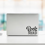 Book Nerd Decal | Laptop Sticker