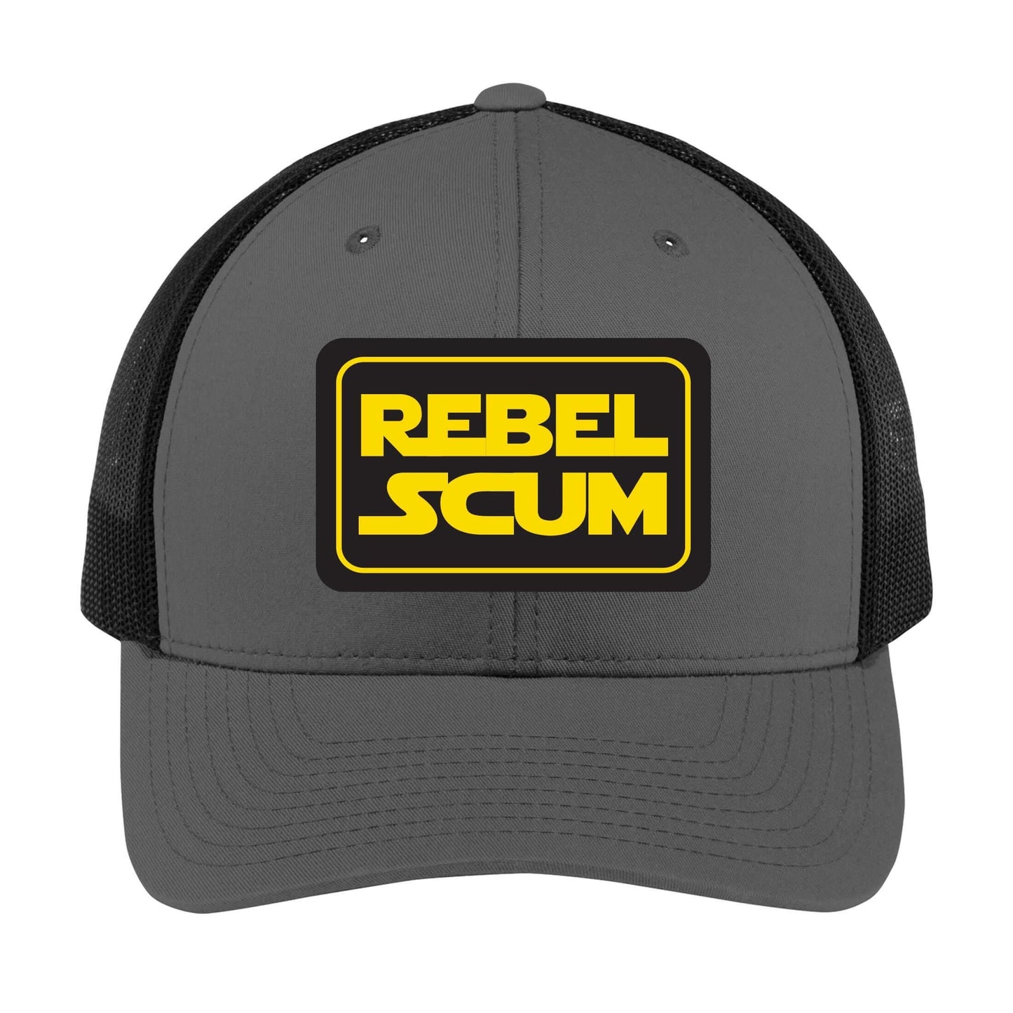 Rebel Scum | Men's Trucker Cap | Mesh Hat | Nerd Hat | Sarcastic Hat | Unisex | Funny Hat