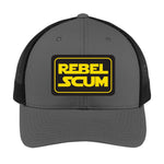 Rebel Scum | Men's Trucker Cap | Mesh Hat | Nerd Hat | Sarcastic Hat | Unisex | Funny Hat