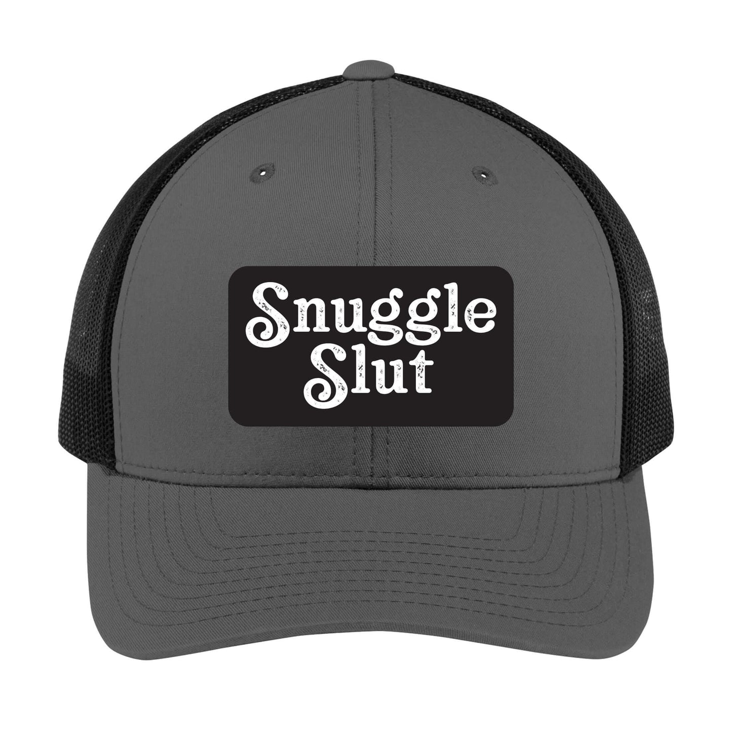 Snuggle Slut | Men's Trucker Cap | Mesh Hat | Sarcasm | Sarcastic Hat | Unisex | Funny Hat