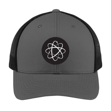 Atomic Symbol | Men's Trucker Cap | Mesh Hat | Nerd Hat | Sarcastic Hat | Unisex | Funny Hat