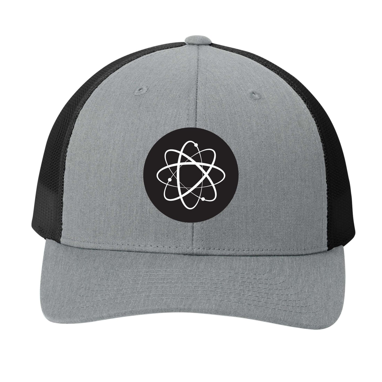 Atomic Symbol | Men's Trucker Cap | Mesh Hat | Nerd Hat | Sarcastic Hat | Unisex | Funny Hat