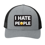 I Hate People | Men's Trucker Cap | Mesh Hat | Nerd Hat | Sarcastic Hat | Unisex | Funny Hat