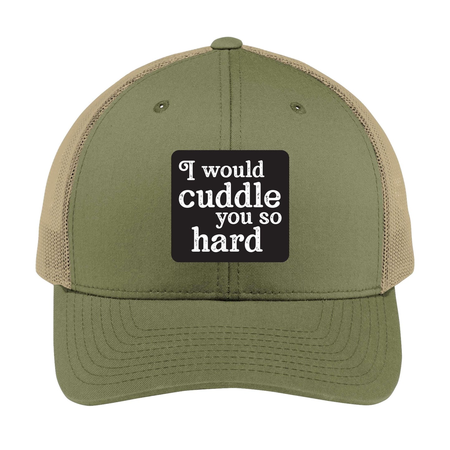 I Would Cuddle You So Hard | Men's Trucker Cap | Mesh Hat | Lazy Day Hat | Unisex | Funny Hat