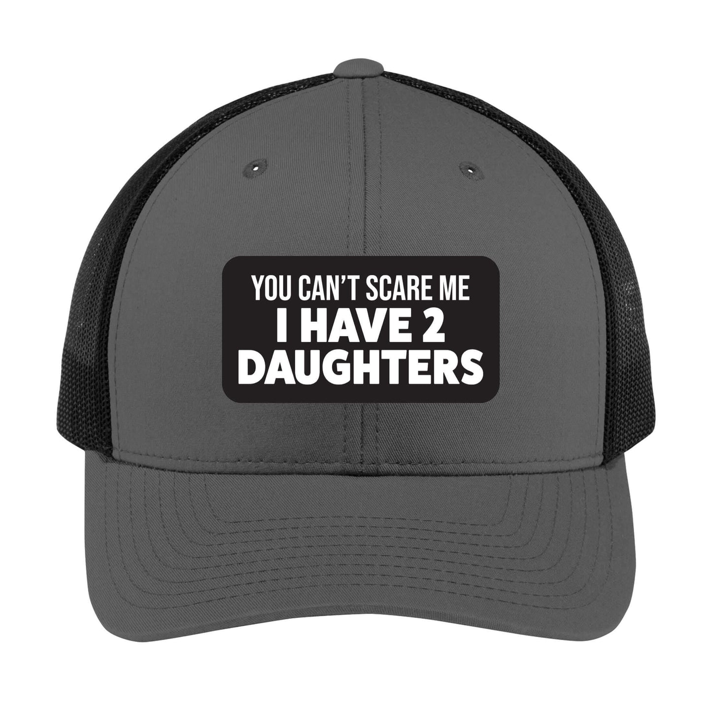 You Can't Scare Me I Have Daughters | Men's Trucker Cap | Mesh Hat | Personalized Hat | Fathers Day Gift | Grandpa Hat | Funny Hat