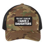 You Can't Scare Me I Have Daughters | Men's Trucker Cap | Mesh Hat | Personalized Hat | Fathers Day Gift | Grandpa Hat | Funny Hat