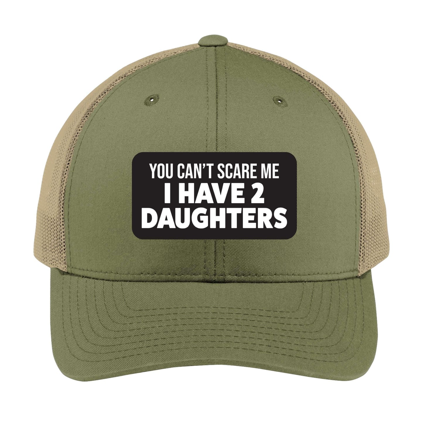 You Can't Scare Me I Have Daughters | Men's Trucker Cap | Mesh Hat | Personalized Hat | Fathers Day Gift | Grandpa Hat | Funny Hat