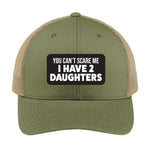 You Can't Scare Me I Have Daughters | Men's Trucker Cap | Mesh Hat | Personalized Hat | Fathers Day Gift | Grandpa Hat | Funny Hat