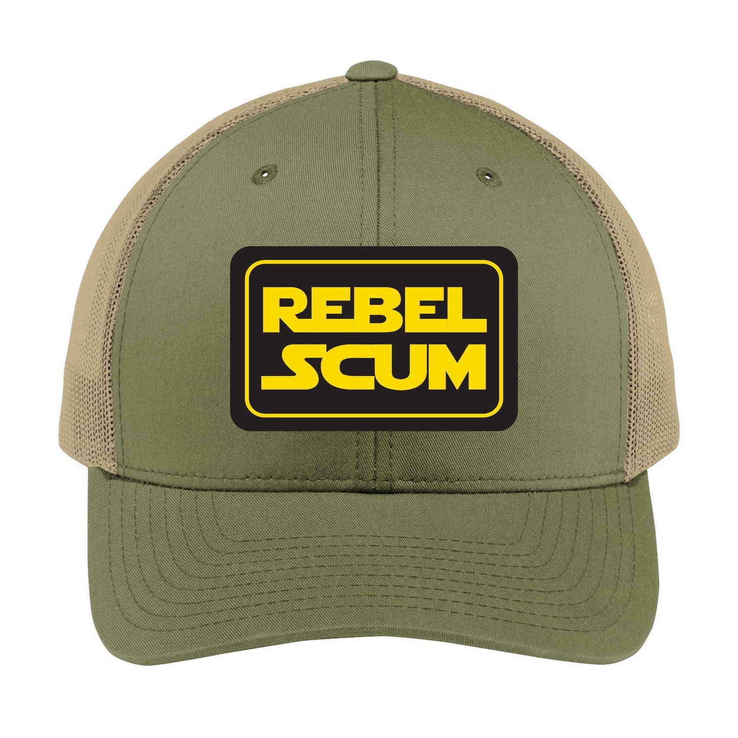 Rebel Scum | Men's Trucker Cap | Mesh Hat | Nerd Hat | Sarcastic Hat | Unisex | Funny Hat