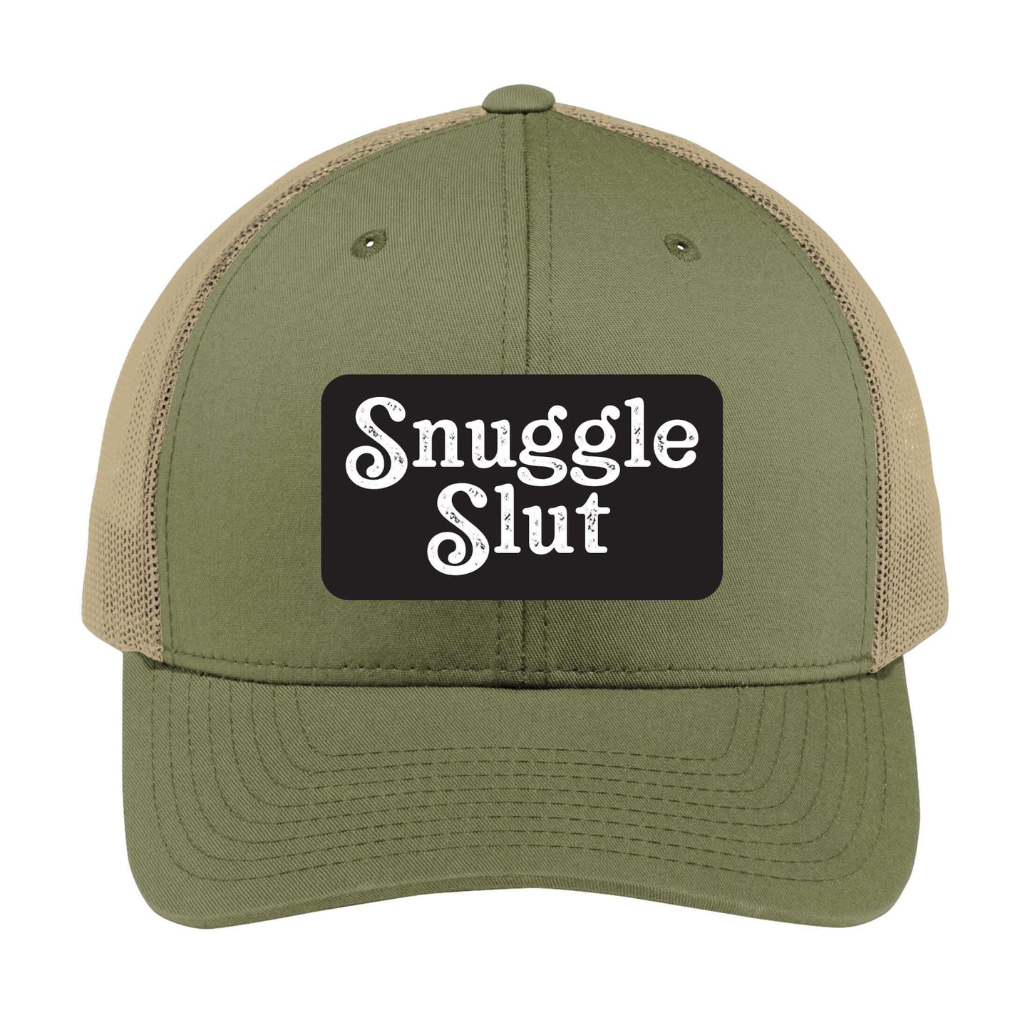 Snuggle Slut | Men's Trucker Cap | Mesh Hat | Sarcasm | Sarcastic Hat | Unisex | Funny Hat