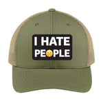 I Hate People | Men's Trucker Cap | Mesh Hat | Nerd Hat | Sarcastic Hat | Unisex | Funny Hat