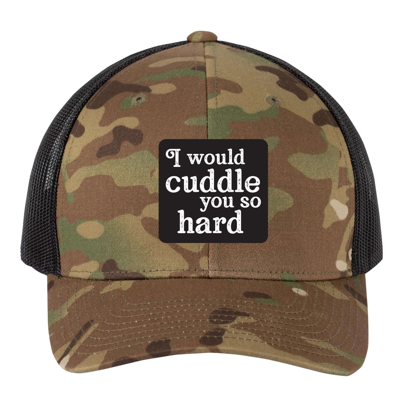 I Would Cuddle You So Hard | Men's Trucker Cap | Mesh Hat | Lazy Day Hat | Unisex | Funny Hat