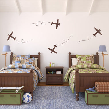 Airplane - Large Wall Decal | Wall Sticker