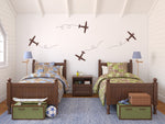 Airplane - Large Wall Decal | Wall Sticker