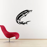 Sturgeon Fish Wall Decal - Sturgeon decal for your Man Cave - Fish Wall Decor